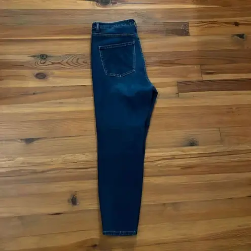 Soft Surroundings Denim Ultimate High Rise Slim Blue Jeans Womens Size 14 2CW54