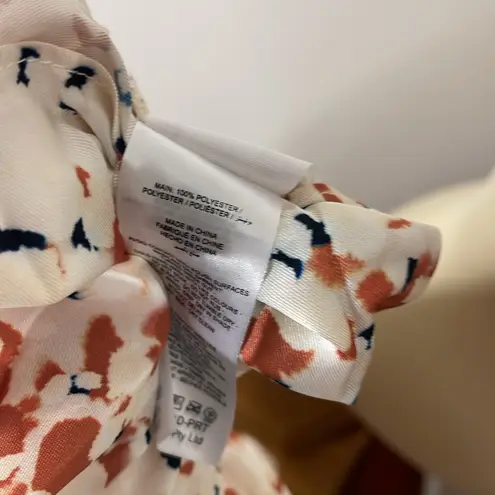 Acler Womens Dress Size US 4/AU 8 Mannock Terrazzo Gathered Pleated Satin Mini N Brown