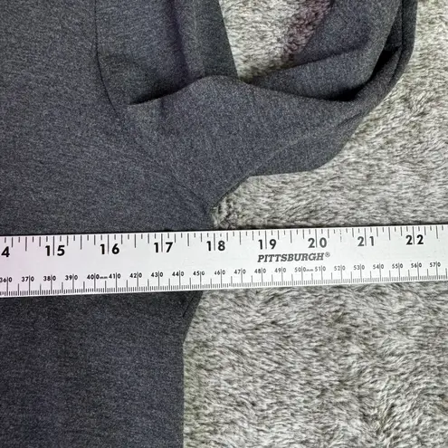 White House | Black Market WHBM Dark Gray Cowl Neck Long Sleeve Dress Women's M