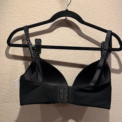 New Auden 34DDD 34F Black Nursing Bra Lightly Lined Wirefree Bra NWT Size undefined