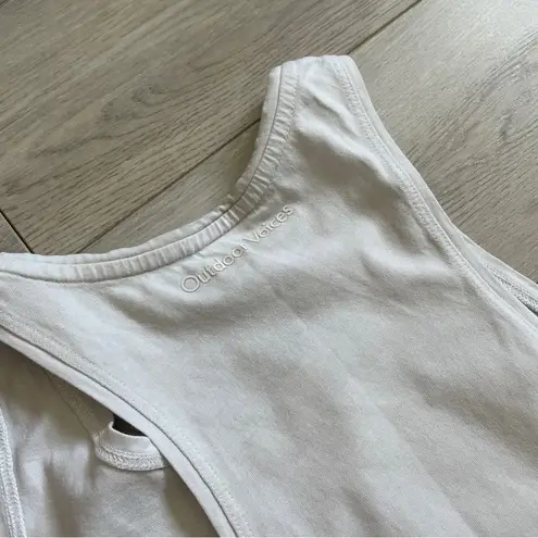 Outdoor Voices  Everyday Muscle Tank Top White (Medium)
