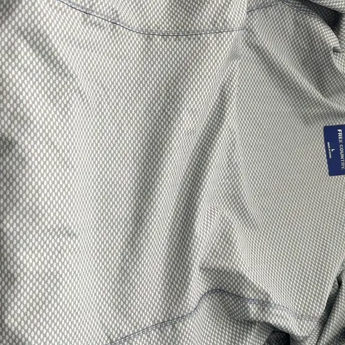 Free Country Royal Blue Hooded Rain Jacket Size Large