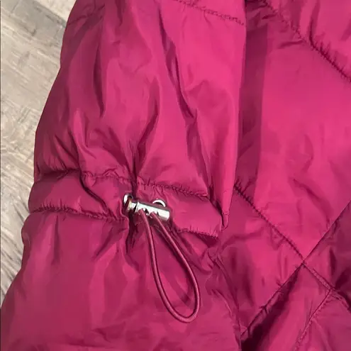 Motto from HSN puffer jacket in magenta M Purple Size M