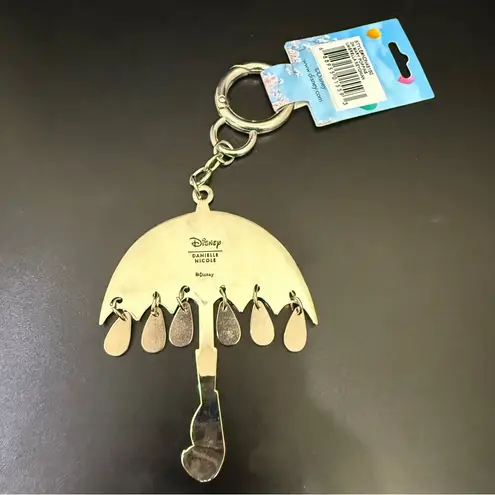 Disney  Danielle Nicole Mary Poppins Umbrella Parrot Handle Key Ring Keychain NWT