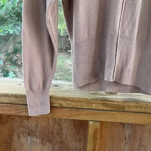 COS Women's Tan Cotton And Yak Pullover Sweater Size XS