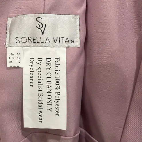Sorella Vita NEW Flutter Sleeve Dress NWOT Style 9070 Size 10 US