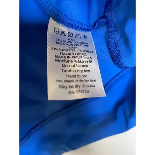 Kinona Hit The Range Longsleeve Golf Hoodie Blueberry Blue EUC Sz S Stretchy