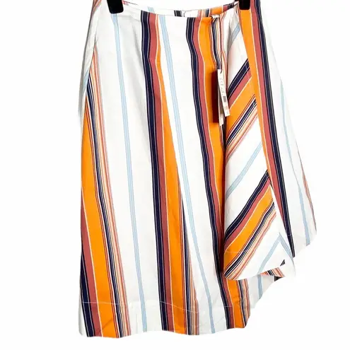 Habitual new ❤︎ Skylar Handkerchief Hem Skirt ❤︎ Tangerine Stripe ❤︎ Size 2 ❤︎