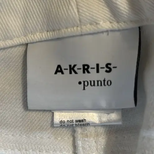 Akris Punto Women's Maru Slim-Leg Ankle Stretch Denim Pants size 6