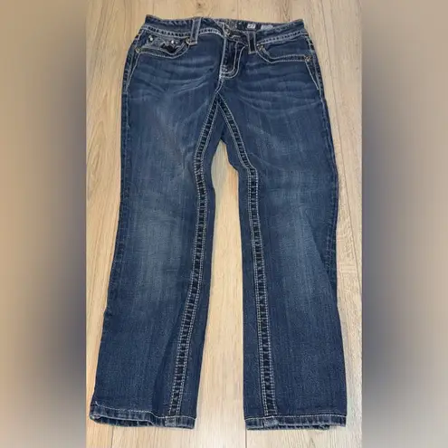 Miss Me  straight leg blue jeans denim