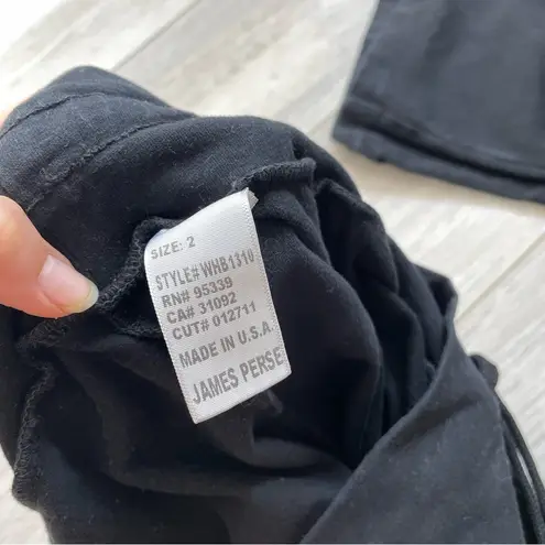 James Perse Yoga Pants Black (medium) pima cotton low rise wide leg lounge comfy