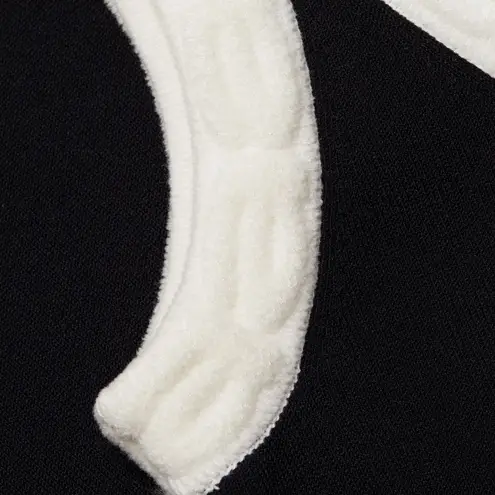 Alexander Wang Jacquard Logo Trim Mini-Dress in Black & White