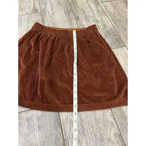 American Eagle  High Rise Corduroy Skirt Size Medium