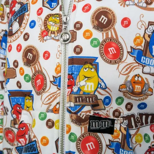 Vintage Y2K M&M’s All Over Candy Print Jacket