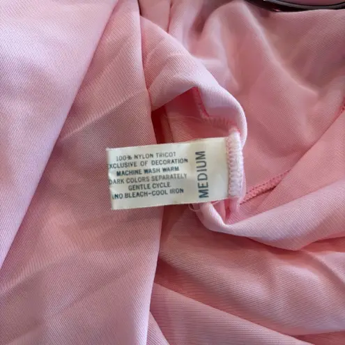 Vintage Kayser women’s silky dressing gown nightgown Size M Pink Size M