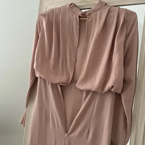 ASOS  Dusty pink midi dress