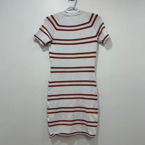 ALC Frank ALC Womens Dress Medium Mini Bodycon Short Sleeve Stretch Tight