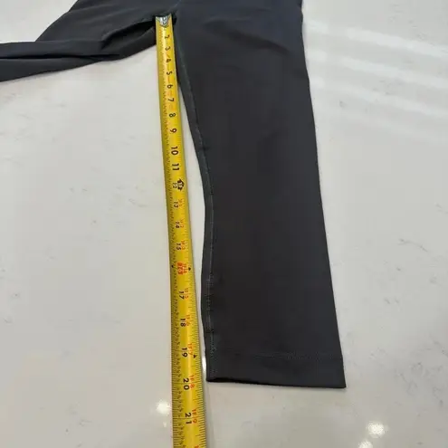 Nobull Crop Capri Leggings Womens Small Gray 20" Inseam Gym Workout