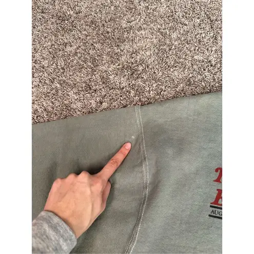 Vintage Looney Tunes Graphic Sweatshirt Pullover Boxy Cut Off M US Made Retro Green Size M