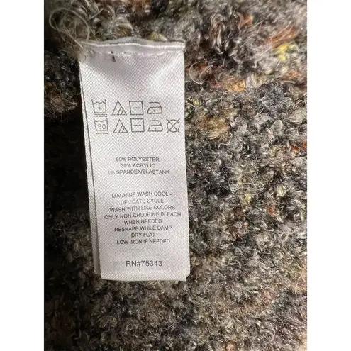 William Rast Women's Gray Chunky Knit Cardigan Sweater Size M - Image 6