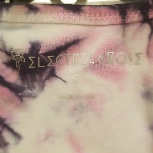 💕ELECTRIC & ROSE💕 Mercer Bodysuit ~ Pink/Purple/White Tie