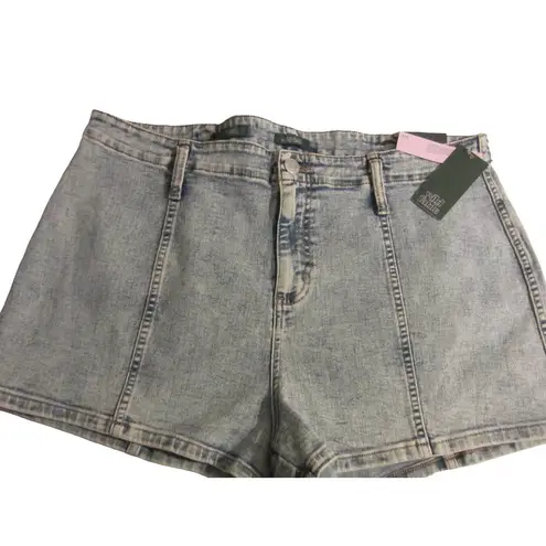 Wild Fable  Super High Rise Light Wash Denim Jean Shorts Size 16