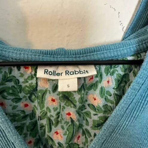 Roller Rabbit - Lena Hoodie Lounge Set Washed Blue Athleisure Preppy Classic