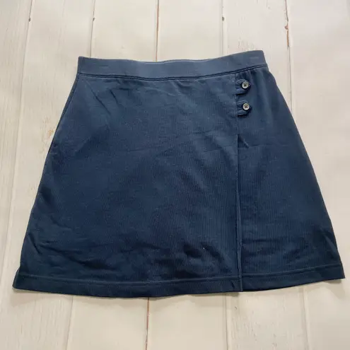 Lands'End Land’s End - Women’s Blue 100% Cotton Skort