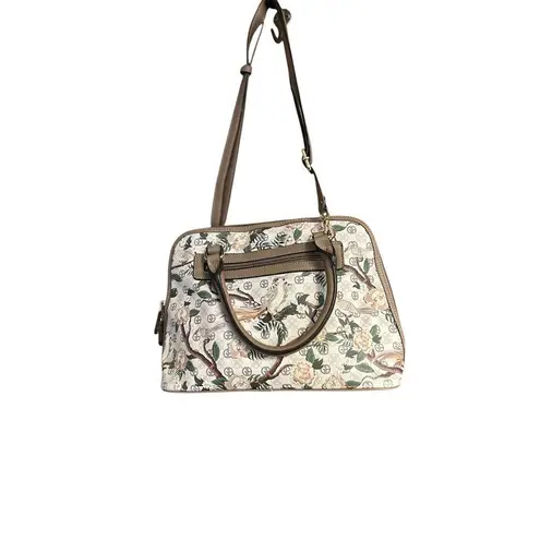 Giani Bernini Giani Bernini Women's Floral Dome Satchel Bag Neutral Design