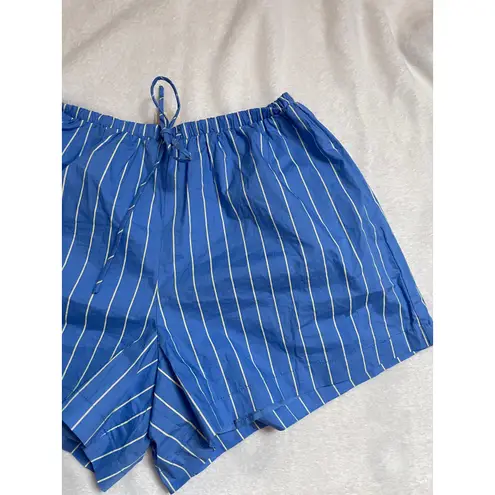 VRG GRL Annika Shorts in Cornflower Stripe Womans AUS6 US XS Blue