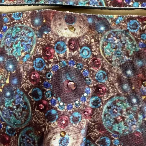 OneSole One Sole Abstract Rhinestone Shoe Top Size Medium