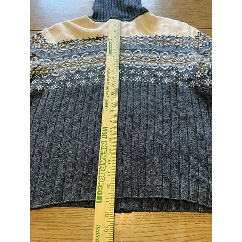 Tiara International Fair Isle Cardigan‎ Women Measured Blue Nordic Christmas VTG Size undefined