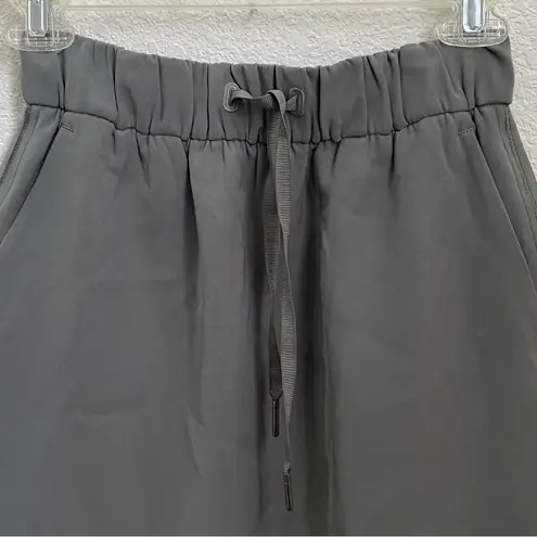 Lululemon Athletica Gray Sage On The Fly Skirt Size 4