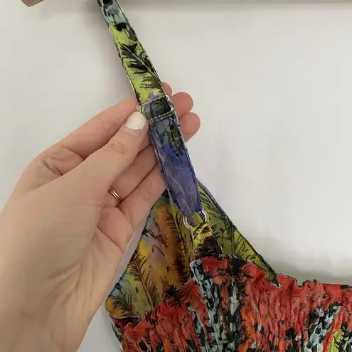 Cute Options colorful sheer rayon dress maxi dress v