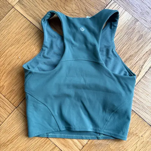 Lululemon  Wunder Train Racerback Tank Top, Size 4, Medium Forest, VGUC - Image 3
