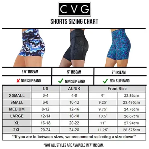 CVG Constantly Varied Gear Mythical Workout Shorts Black Size L