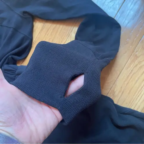 Free People FP Movement by  Make It Count Onesie Jumpsuit Romper Size M Black