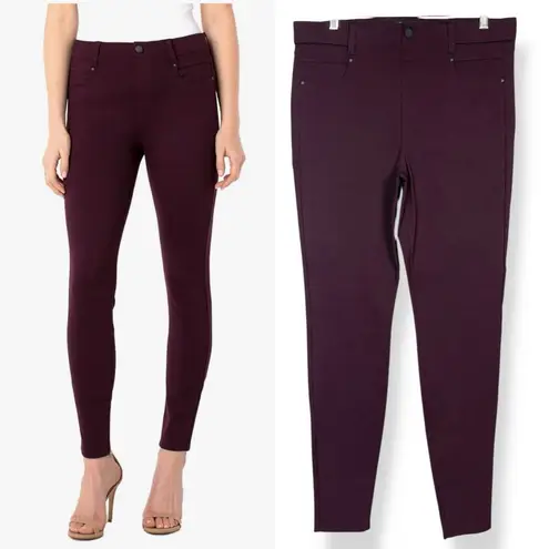 Liverpool Pants Gia Glider Revolutionary Skinny Pull-On Knit Super Stretch Ponte