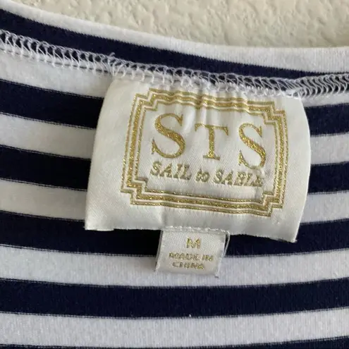 Sail To Sable STS Sail to Stable Maxi Stripe Nautical Boat Dress