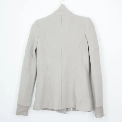 IRO Curty Virgin Wool Moto Style Blazer Jacket Size 38