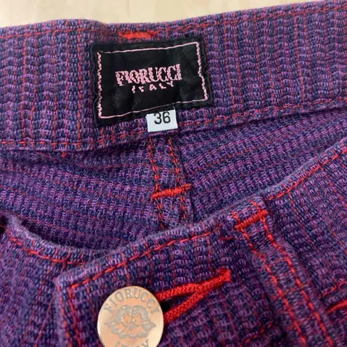 Fiorucci Vintage Italy Purple Pants