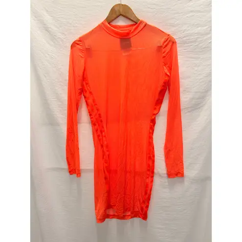 Adidas Ivy Park 2021 Flex Park Swim Cover Up Dress Large Orange