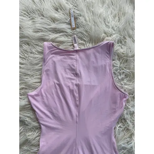 SKIMS Fits Everybody Picot Scoop Neck Tank Cherry Blossom Tonal Size XS