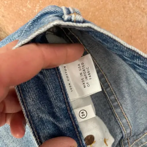 GRLFRND KAROLINA JEANS DISTRESSED