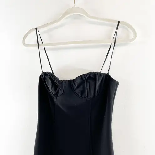 Bec + Bridge Sweetheart Neck Corset Top Mini Dress Black 4