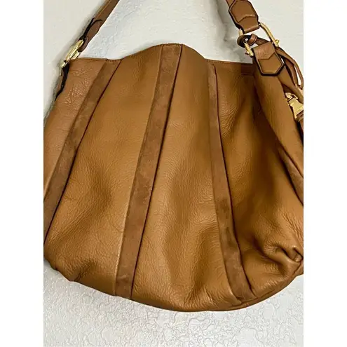 Aimee Kestenberg  Tuscany Leather Suede Hobo Shoulder Bag