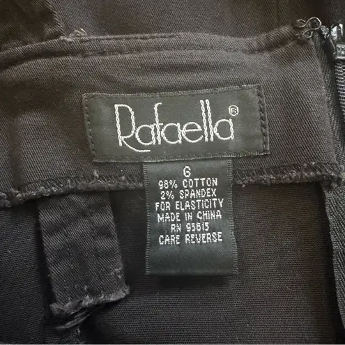 Rafaella Vintage Little Black Dress Y2K Unique Embroidered Colorful Sunglasses M