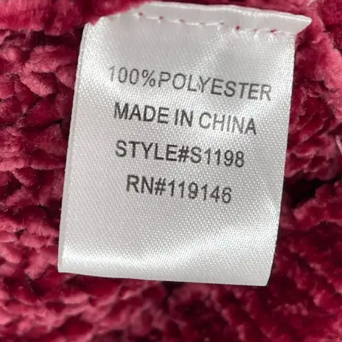 Nordstrom 2/$30 Jodifl Cut-Out Cold Shoulder Crewneck Long Sleeve Knit Chenille Sweater