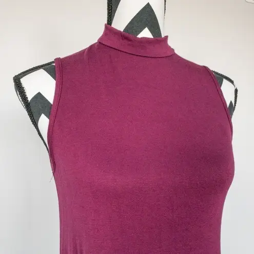 Fantastic Fawn Wine T-shirt Dress Sz Sm