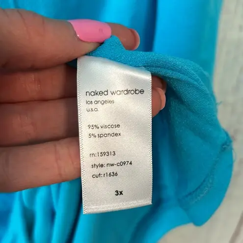 Naked Wardrobe NWT BANDEAU SKIRT SET